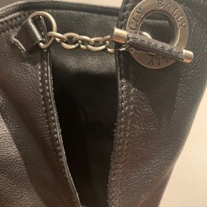 Bally Over the Knee, Leather Black Boot